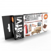AK Interactive AK11647 TANK ACCESORIES 3G