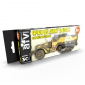 AK Interactive AK11668 US.ARMY & USMC CAMOUFLAGE COLORS 3G