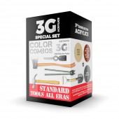 AK Interactive AK11670 STANDARD TOOLS ALL ERAS COMBO 3G