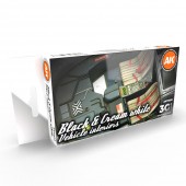 AK Interactive AK11683 BLACK INTERIOR AND CREAM WHITE