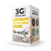 AK Interactive AK11715 Luftwaffe Pre-WWII Aircraft Colors SET 3G
