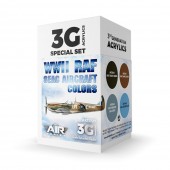 AK Interactive AK11727 WWII RAF SEAC Aircraft Colors SET 3G