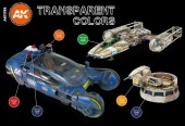 AK Interactive AK11758 TRANSPARENT COLORS SET 3G