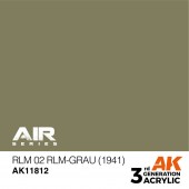 AK Interactive AK11812 RLM 02 RLM-Grau (1941)