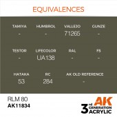 AK Interactive AK11834 RLM 80