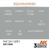 AK Interactive AK11848 RAF Sky Grey
