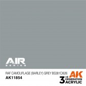 AK Interactive AK11854 RAF Camouflage (Barley) Grey BS381C/626