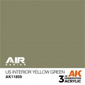 AK Interactive AK11859 US Interior Yellow Green