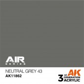 AK Interactive AK11862 Neutral Grey 43