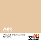 AK Interactive AK11870 Radome Tan FS 33613