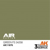 AK Interactive AK11876 Green FS 34258