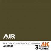 AK Interactive AK11901 IJA #7 Ohryuko Nana Go Shoku (Olive Brown)