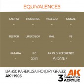AK Interactive AK11905 IJA #30 Karekusa iro (Dry Grass)