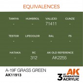 AK Interactive AK11913 A-19f Grass Green