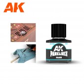 AK Interactive  AK12020 Black Paneliner (40 ml) enamel