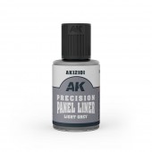 AK Interactive AK12101 PRECISION PANELINER pcs.LIGHT GREY 30ml