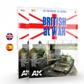 AK Interactive AK130001 BRITISH AT WAR - LOS BRITANICOS EN GUERRA - Bilingue - VOL I