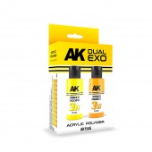 AK Interactive AK1545 POWER YELLOW & FUSION ORANGE DUAL EXO Set 3