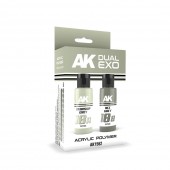 AK Interactive AK1562 STARSHIP GREY & NCC GREY DUAL EXO Set 18