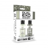 AK Interactive AK1581 LIGHT STONE & DARK STONE DUAL EXO Set 22