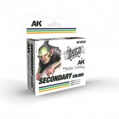 AK Interactive AK16022 SECONDARY COLORS (3 x 30 ml) – INK SET