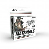 AK Interactive AK16026 MATERIALS (3 x 30 ml) – INK SET