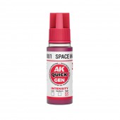 AK Interactive AK17001 SPACE MAGENTA 18 ml - QUICK GEN