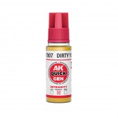 AK Interactive AK17007 DIRTY YELLOW 18 ml - QUICK GEN