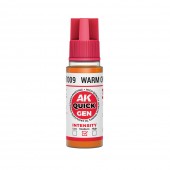 AK Interactive AK17009 WARM ORANGE 18 ml - QUICK GEN