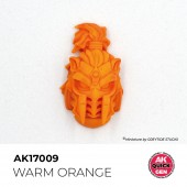 AK Interactive AK17009 WARM ORANGE 18 ml - QUICK GEN