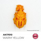 AK Interactive AK17010 WARM YELLOW 18 ml - QUICK GEN