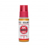 AK Interactive AK17012 SOLAR YELLOW 18 ml - QUICK GEN