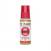 AK Interactive AK17013 PLAGUE YELLOW 18 ml - QUICK GEN
