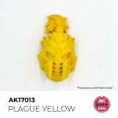 AK Interactive AK17013 PLAGUE YELLOW 18 ml - QUICK GEN