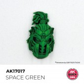 AK Interactive AK17017 SPACE GREEN 18 ml - QUICK GEN