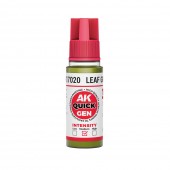 AK Interactive AK17020 LEAF GREEN 18 ml - QUICK GEN