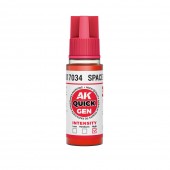 AK Interactive AK17034 SPACE RED 18 ml - QUICK GEN