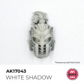 AK Interactive AK17043 WHITE SHADOW 18 ml - QUICK GEN