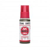 AK Interactive AK17046 DIRTY GREY 18 ml - QUICK GEN