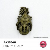 AK Interactive AK17046 DIRTY GREY 18 ml - QUICK GEN