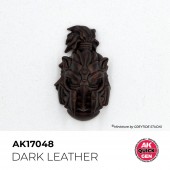 AK Interactive AK17048 DARK LEATHER 18 ml - QUICK GEN