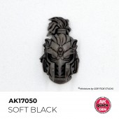 AK Interactive AK17050 SOFT BLACK 18 ml - QUICK GEN