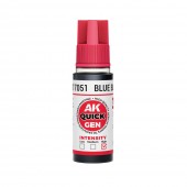AK Interactive AK17051 BLUE BLACK 18 ml - QUICK GEN
