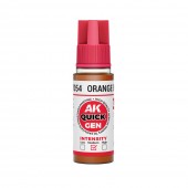 AK Interactive AK17054 ORANGE BROWN 18 ml - QUICK GEN