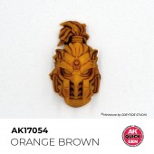 AK Interactive AK17054 ORANGE BROWN 18 ml - QUICK GEN