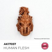 AK Interactive AK17057 HUMAN FLESH 18 ml - QUICK GEN