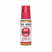 AK Interactive AK17058 BONE BROWN 18 ml - QUICK GEN
