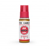 AK Interactive AK17059 CAMEL BROWN 18 ml - QUICK GEN