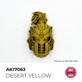 AK Interactive AK17063 DESERT YELLOW 18 ml - QUICK GEN