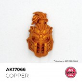 AK Interactive AK17066 COPPER 18 ml - QUICK GEN